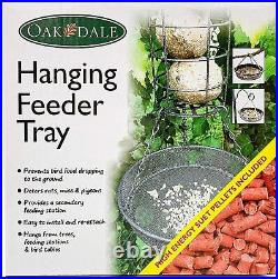 Oakdale hanging feeder tray with suet pellets as low as £5.74 each
