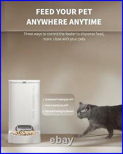 PETKIT Automatic Cat Feeder, FRESH ELEMENT SOLO, App Control 3L Pet Dry Food