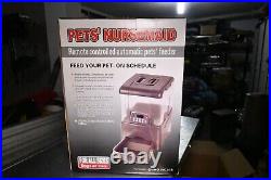 Pisces PPF102 Large Pet Remote Controlled Automatic Feeder
