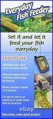 Programmable Automatic Fish Feeder Ideal for Freshwater & Marine Fish