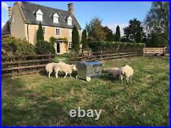 Sheep Feeder 4 foot Hay Feeder on Wheels (Delivery Included)