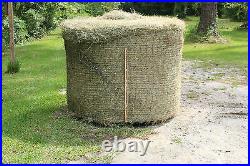 Slow Horse Hay Round 5' x 5' Bale Net Feeder Save $$ Eliminates Waste 1 holes