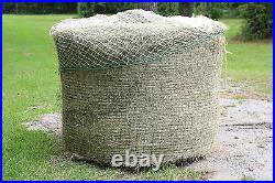 Slow Horse Hay Round Bale Net Feeder Save $$ Eliminates Waste Fits 5' x 5' Bales