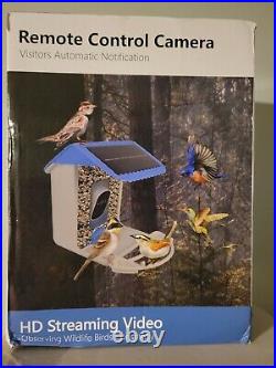 Smart AI Recognition Bird Feeder HD Streaming Video
