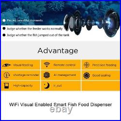 Smart Automatic Feeder Aquarium Fish Feeder With HD Camera, App-Steuerung