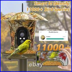 Smart Bird Feeder Camera, Lollyes, Bird Watching Camera 1080P 64G Auto Capture/R