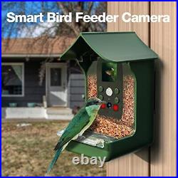 Smart Bird Feeder mera Bird Feeder with PIR Motion Detection 1080P Auto