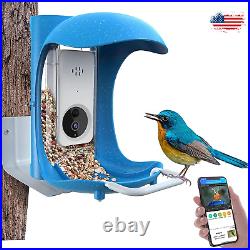 Smart Bird Feeder with Camera HD Visual Storage Feeders Tree 2022 Newest Version