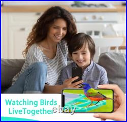 Solar WiFi Smart Bird Feeder With Camera 1080P HD Auto Capture Bird Video + Card