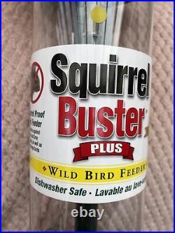 Squirrel Buster Plus 1024-202-1 Wild Bird Seed Feeder 6 Perch BRAND NEW