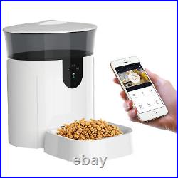 Tech 4 Pets 7L Smart Pet Feeder with Camera Automatic or Schedule, Wifi, App