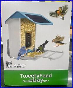 TweetyFeed Smart Bird Feeder HD Video Quality phone viewing web internet