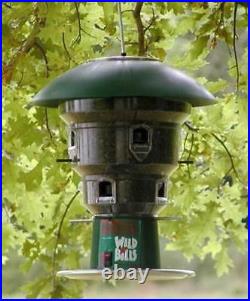 Wild Bill's Squirrel Proof 8 Station Bird Feeder New