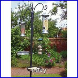 Wild Bird Feeding Station For Hanging Feeders Garden Water Bath Table Seed Tray