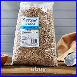 Wild Bird Food Sunflower Hearts Premium Grade No Waste 5 12.75 25kg Happy Beaks