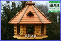 Wooden bird table, bird feeder, feeding station, bird's house, hotel, best gift