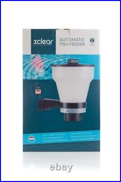 X Clear Automatic Fish Feeder, New Model, Easy Programming, Optimal Nutrition